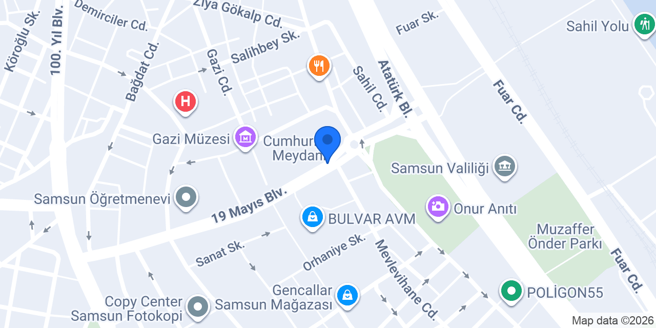 DENTİZPARK konumu