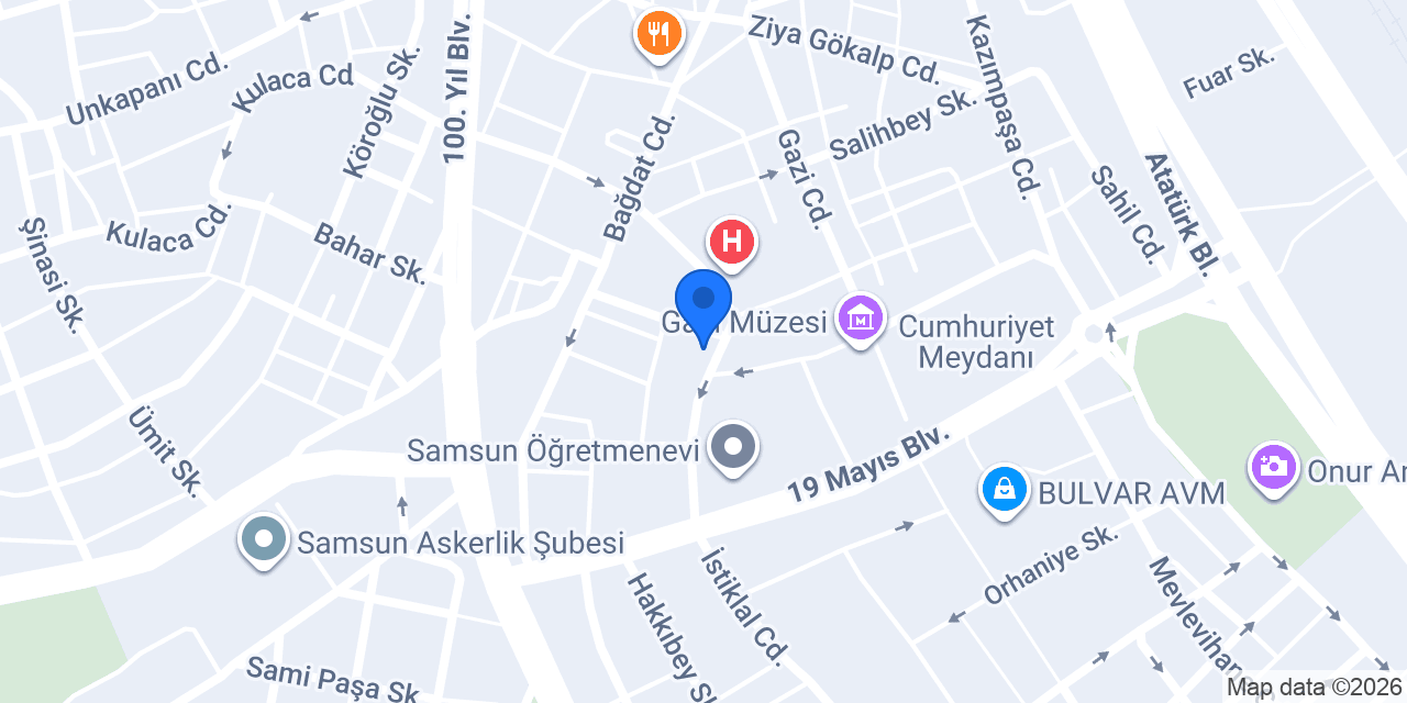 Ali Mutlu Optik konumu