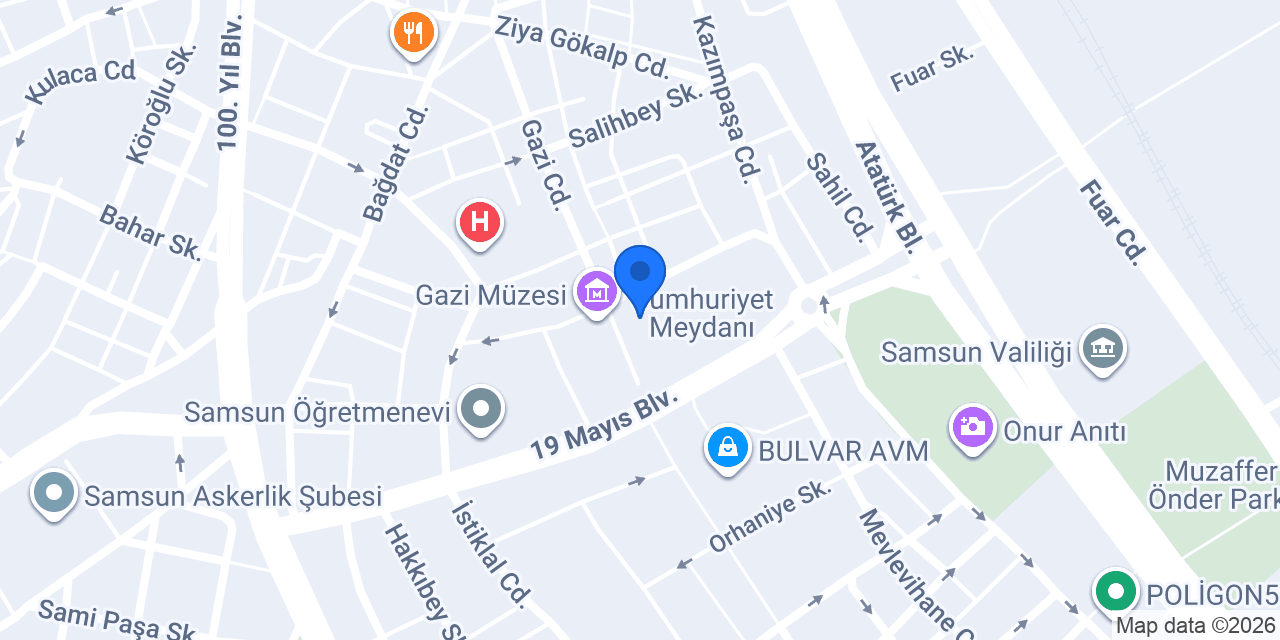 Meydan Dilek Eczanesi konumu