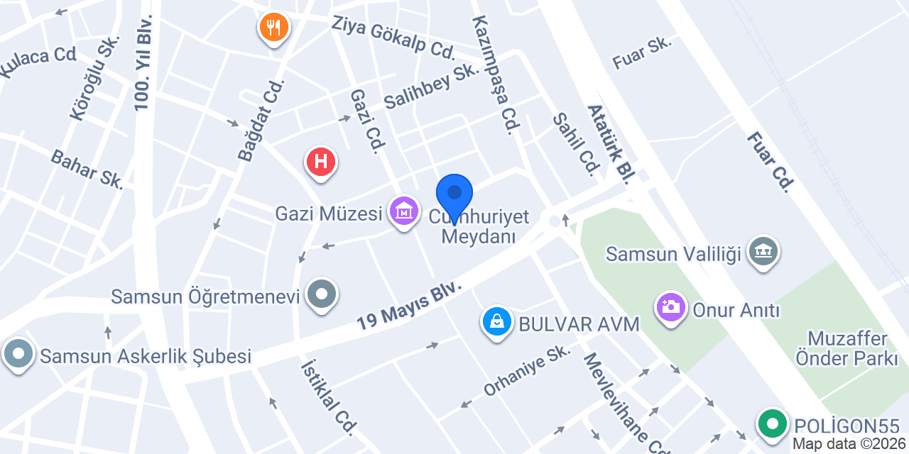 Cumhuriyet Eczanesi konumu