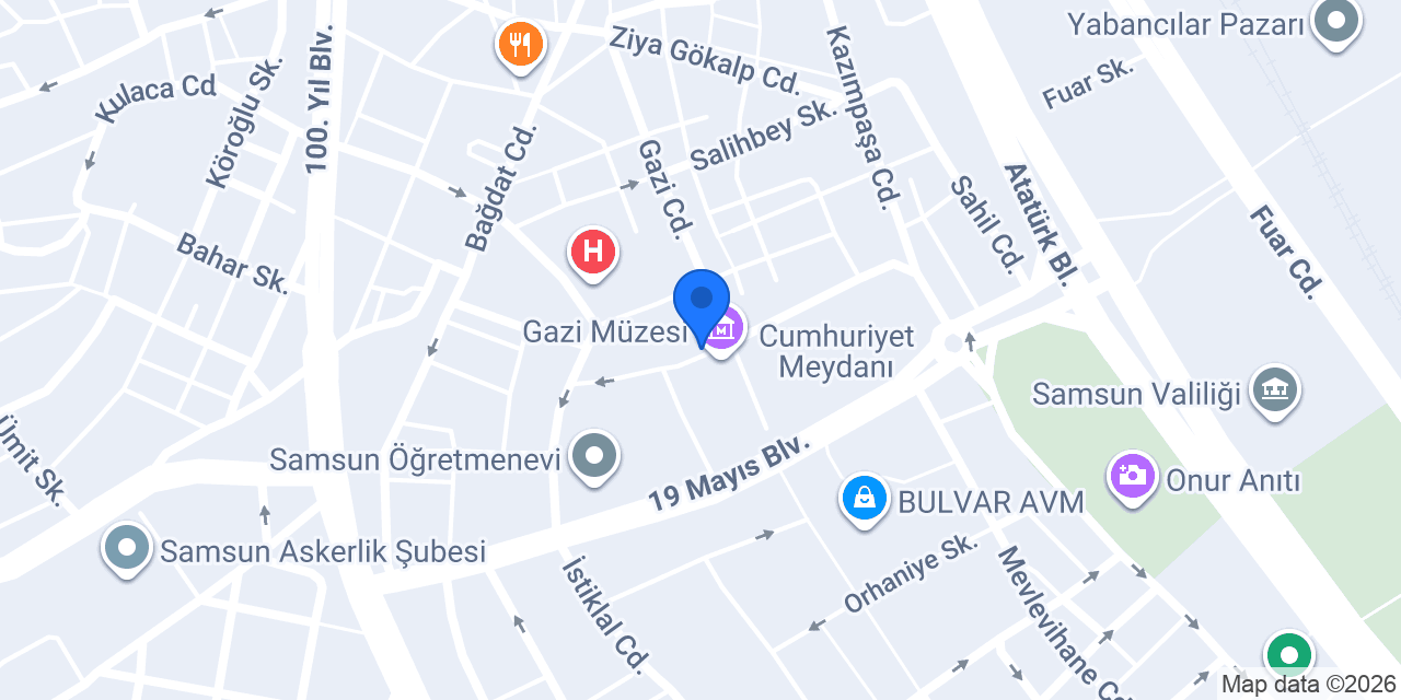 Yağmur Kuyumcu Atölyesi konumu