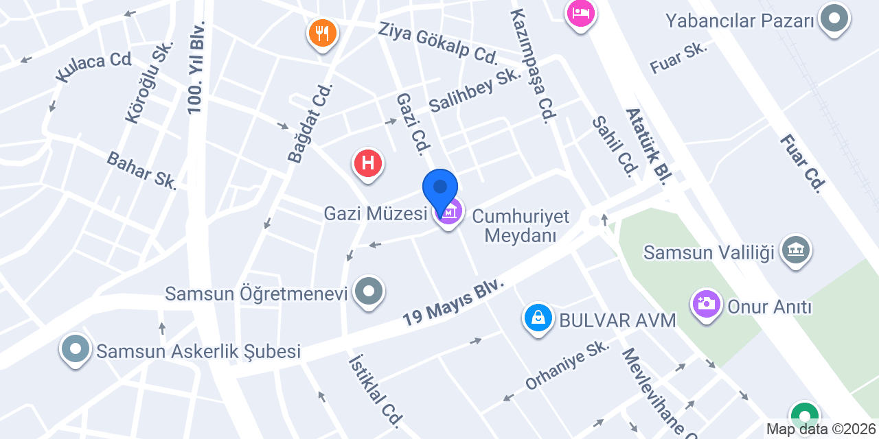 Demirbaş Kundura konumu