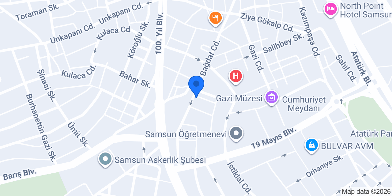 Aslanlı Eczanesi konumu