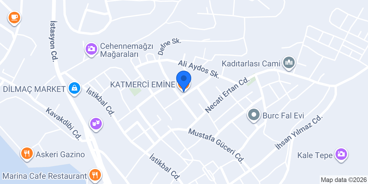 KATMERCİ EMİNE konumu