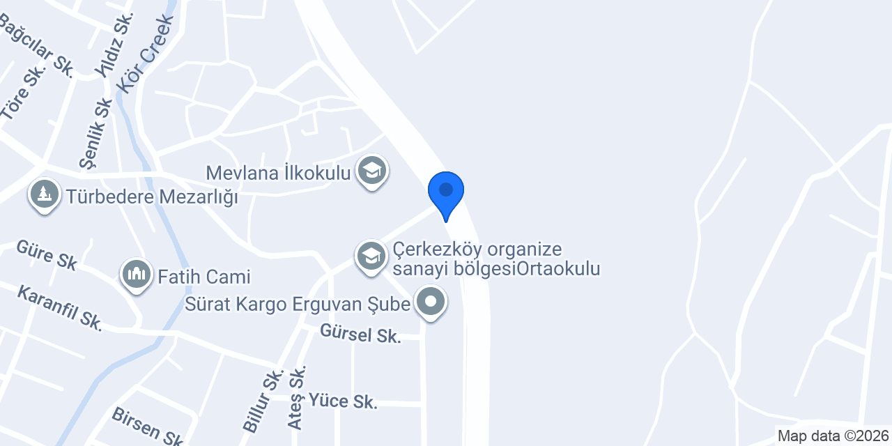Naz iplik İmalatı konumu