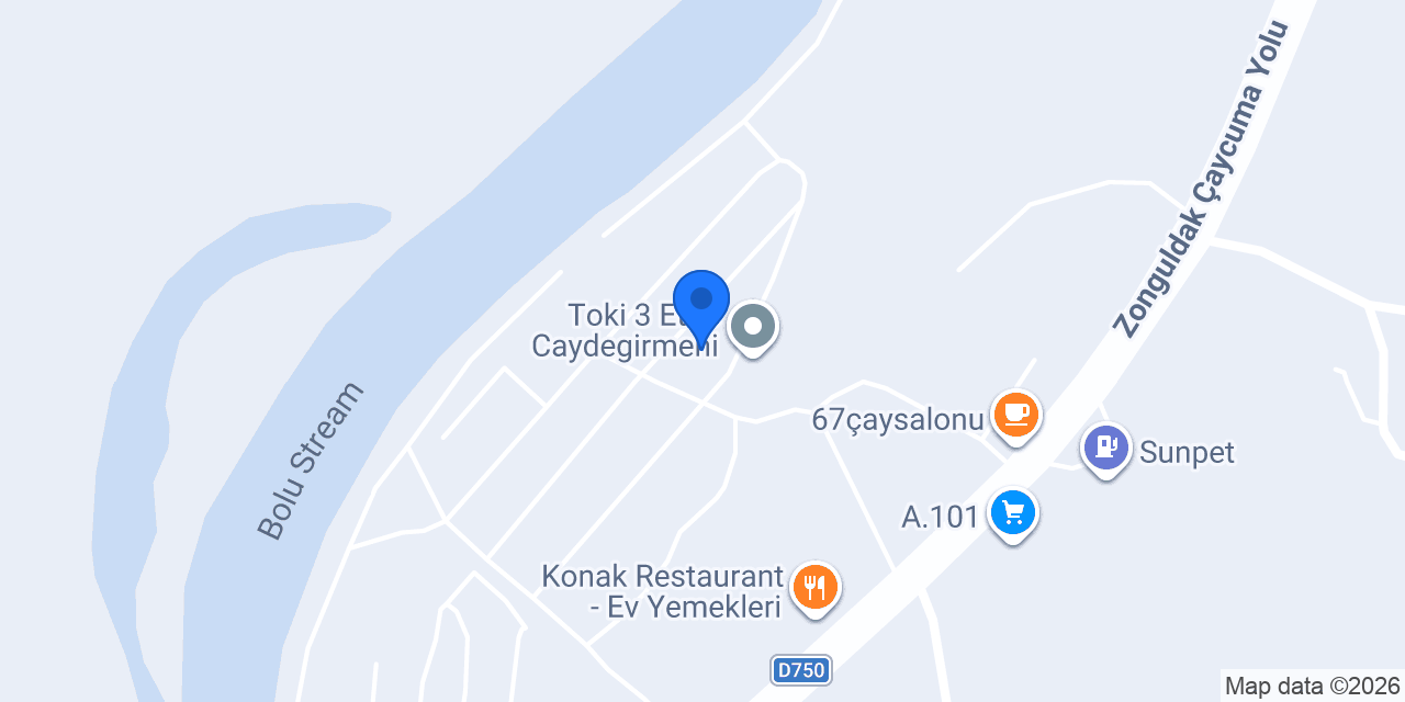 Çaydeğirmeni Insaat konumu