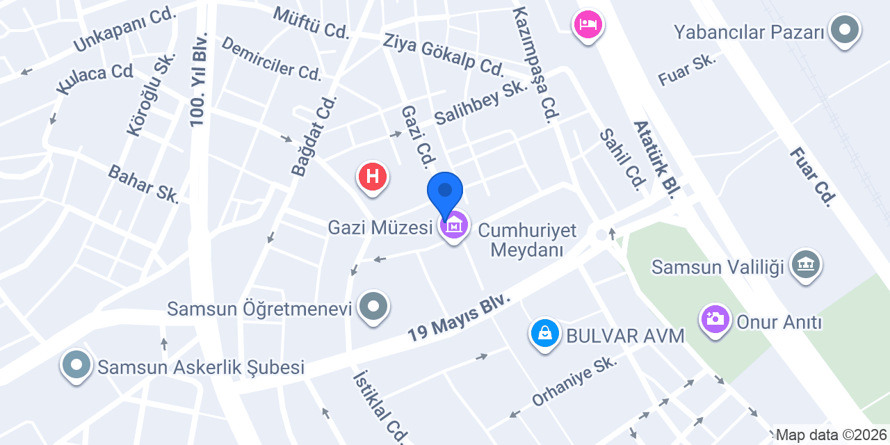 Mecidiye Kuyumculuk konumu