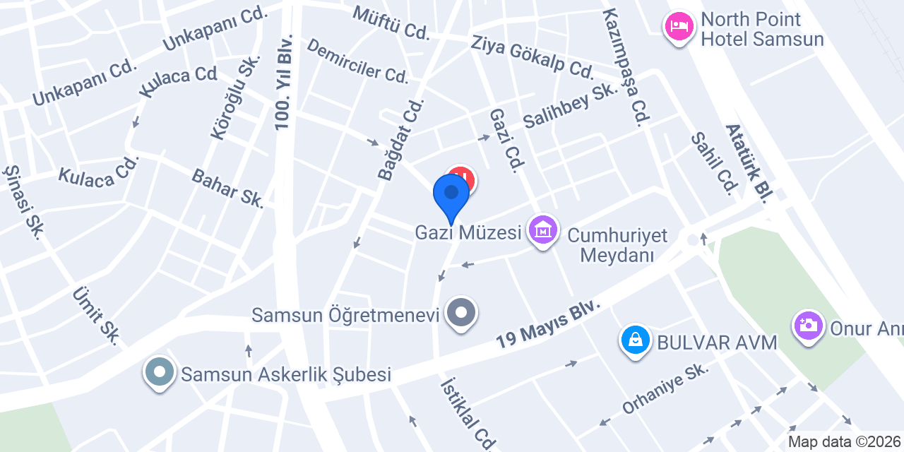 EXEN Turizm Rent A Car konumu