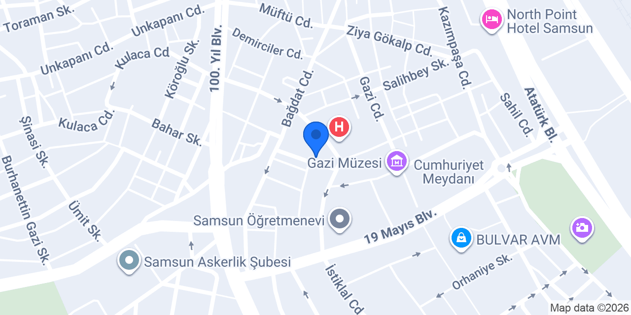 Techno Sistem Bilgisayar konumu