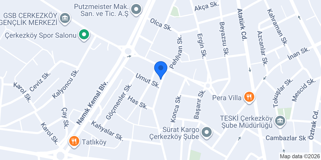 Ateş Tekel Bayii konumu