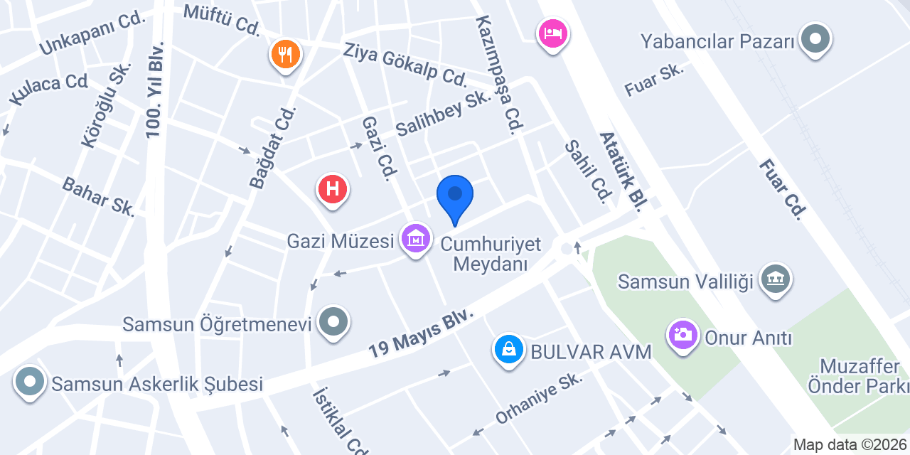 Okay Melek Mali Müşavir konumu