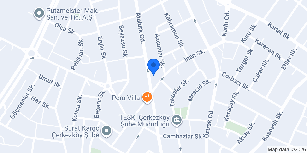Çatal Dürüm konumu