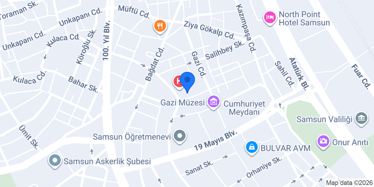 HATAYLI TERZİ konumu