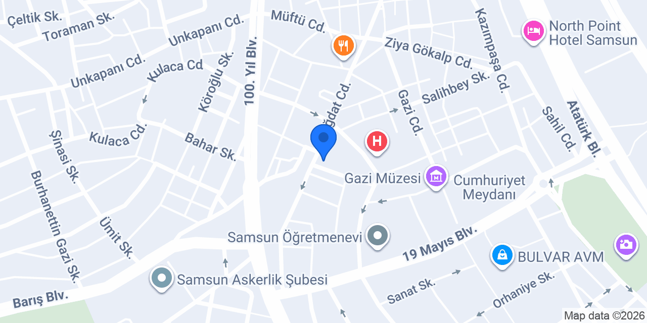 Modalife Bağdat Caddesi konumu
