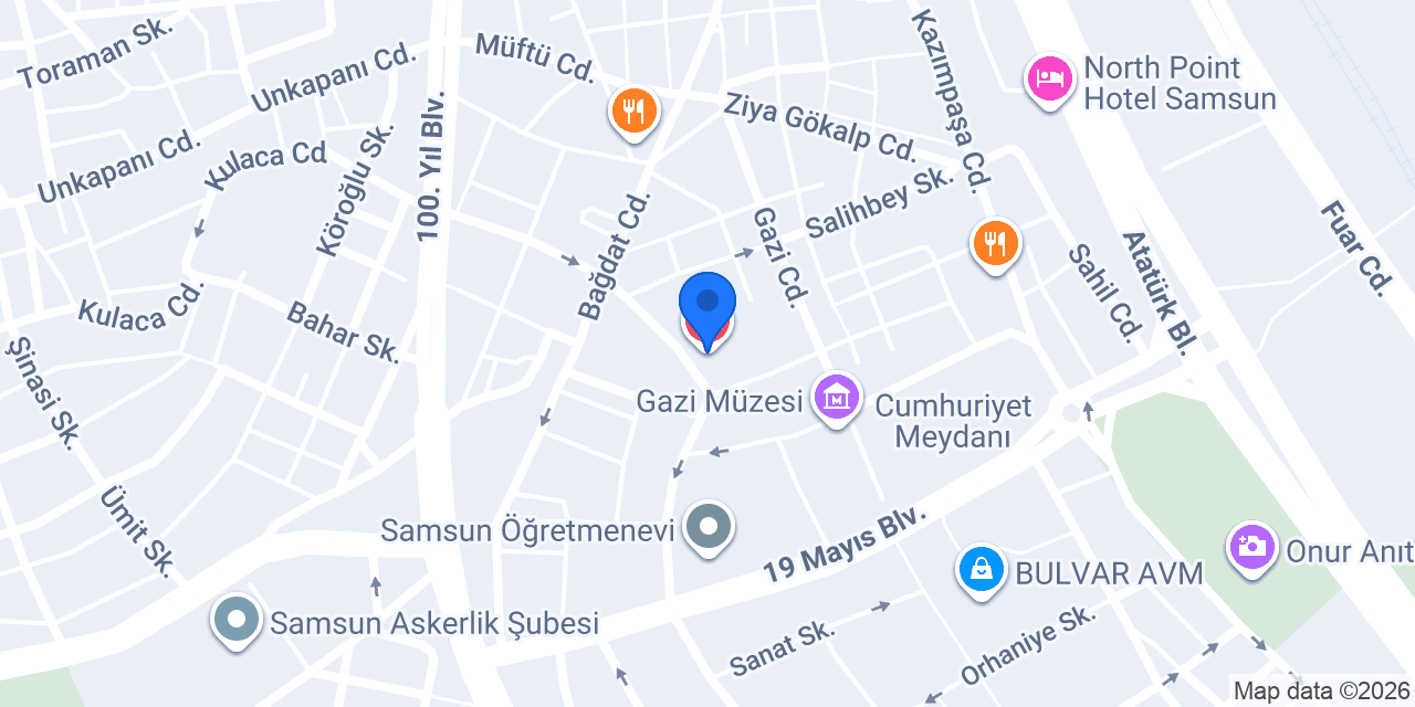 Özel İlgi Tıp Merkezi konumu