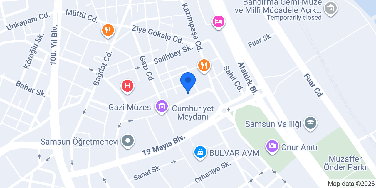 Demirkır Sigorta Eksperlik konumu