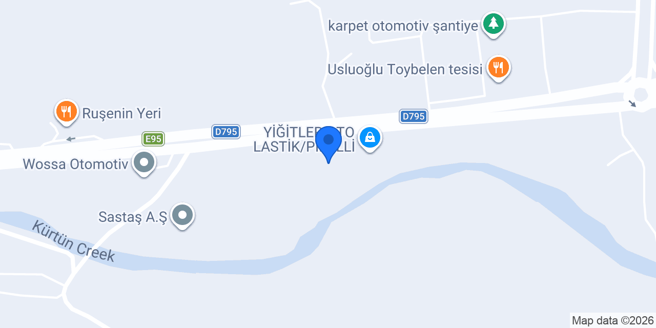 Toybelen Un Fabrikası konumu