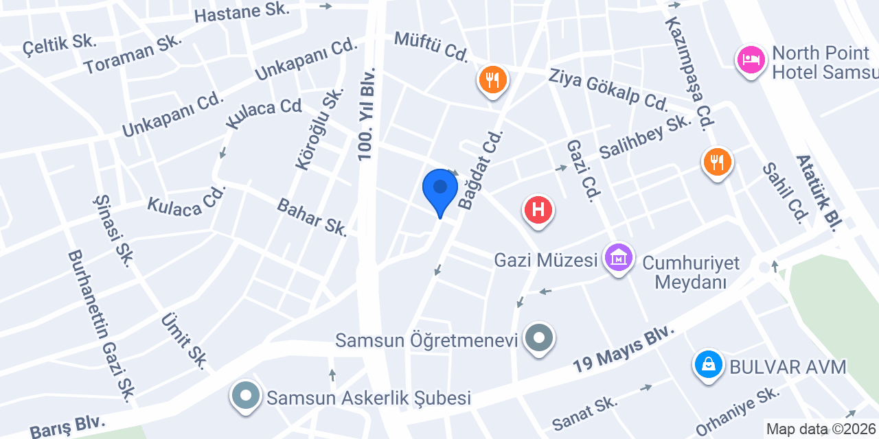 Burtaç Mobilya konumu