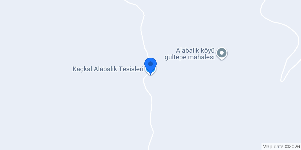 Kaçkal Alabalık Tesisleri konumu