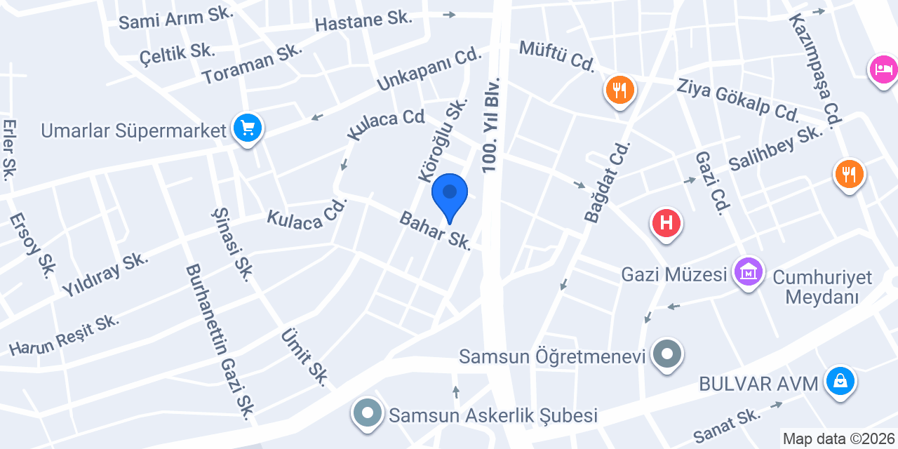 Robot Bilgisayar konumu