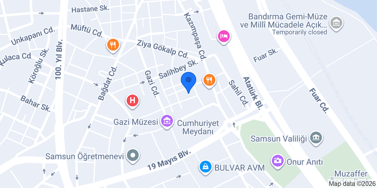 Mesleki Eğitim Merkezi konumu
