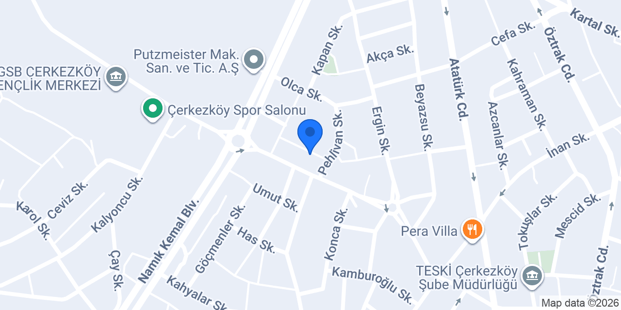 MAVİ AY İŞ MAKİNALARI konumu