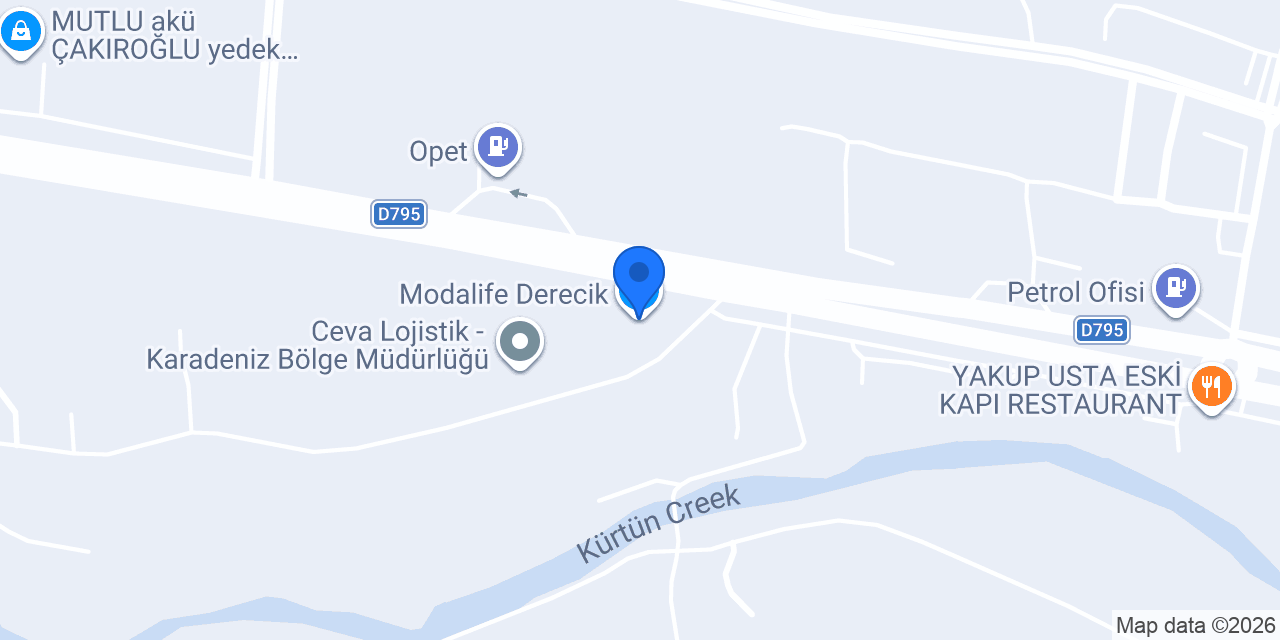Modalife Derecik konumu