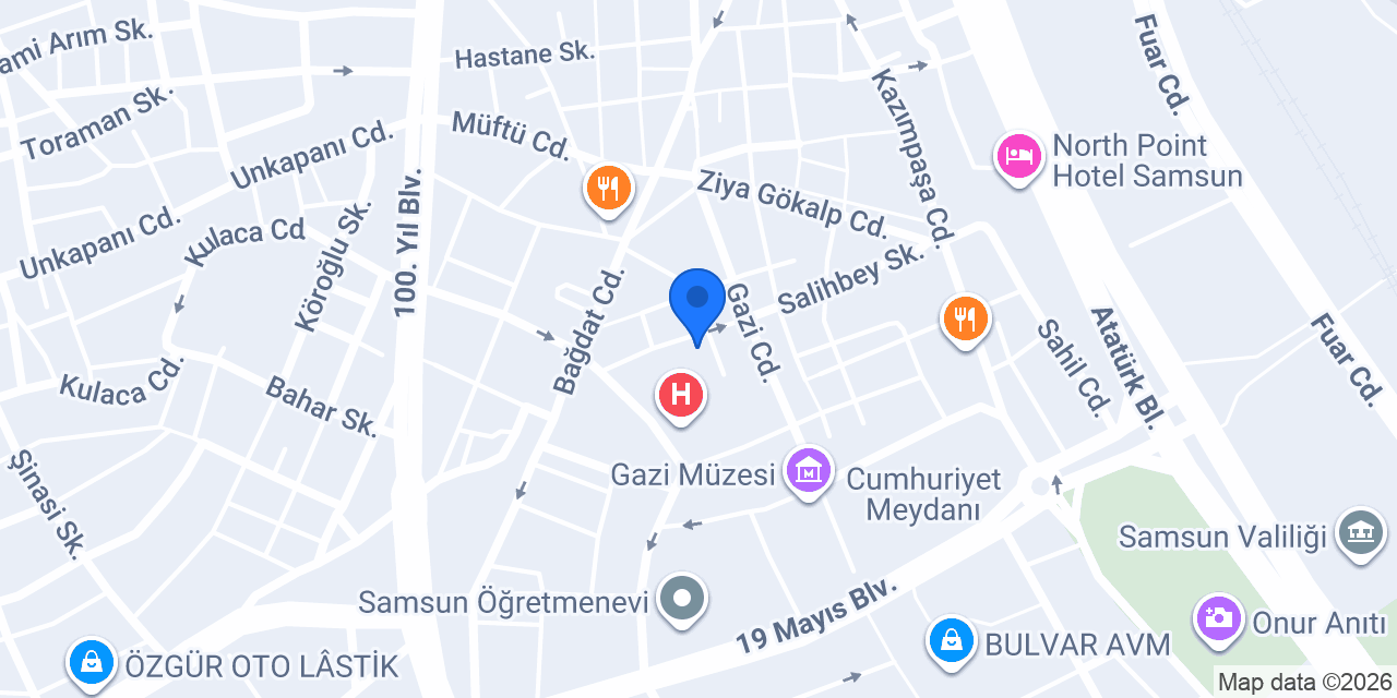 Engin Eczanesi konumu