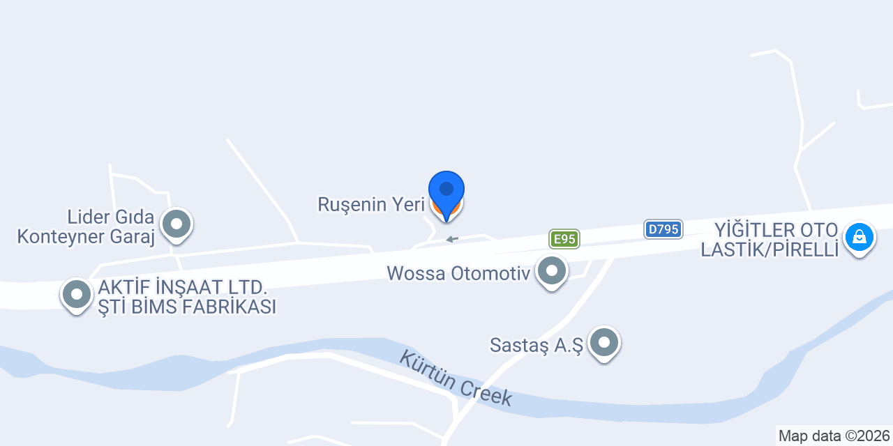 Ruşenin Yeri konumu