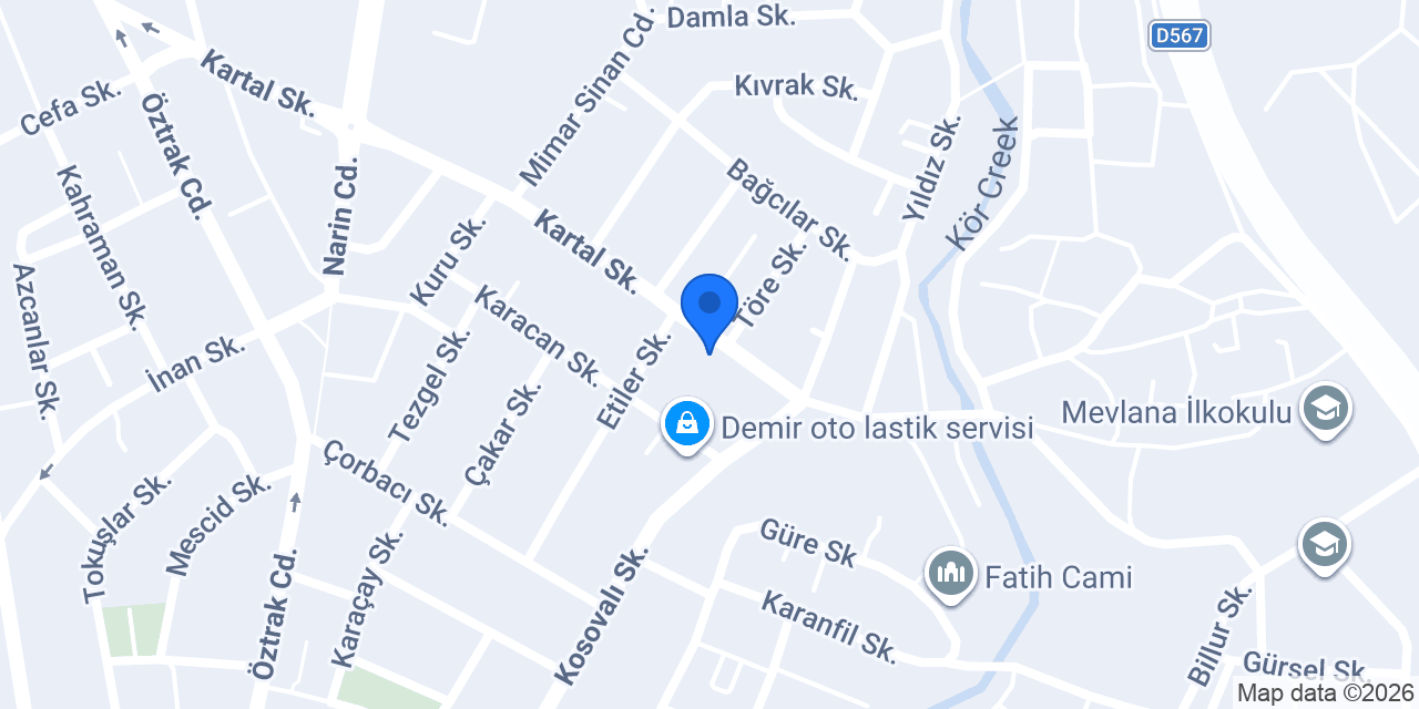 Batınay Yapı nabur Hirdavat konumu