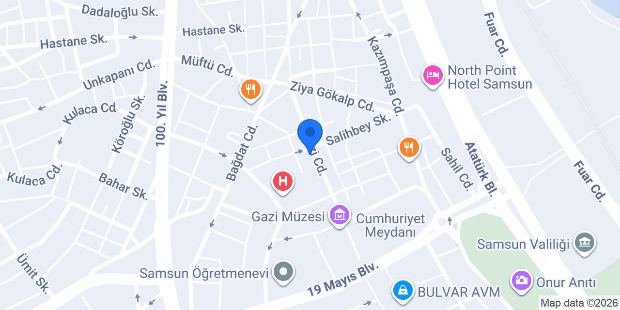 İpek kuyumcu konumu