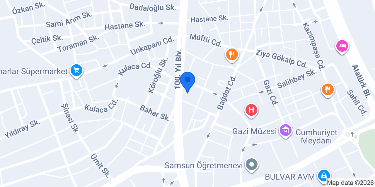 Kumbasar Fırını konumu