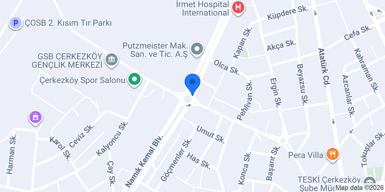 Efe Unlu Mamulleri konumu