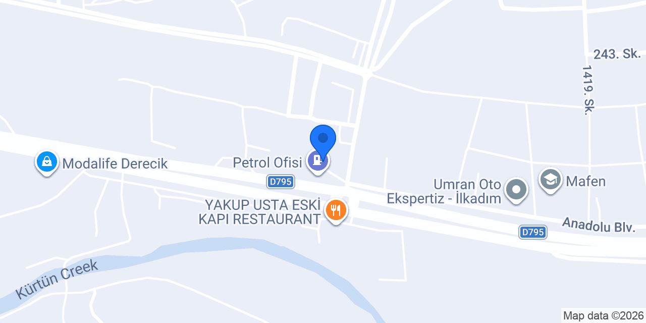 GIO Şarj İstasyonu konumu
