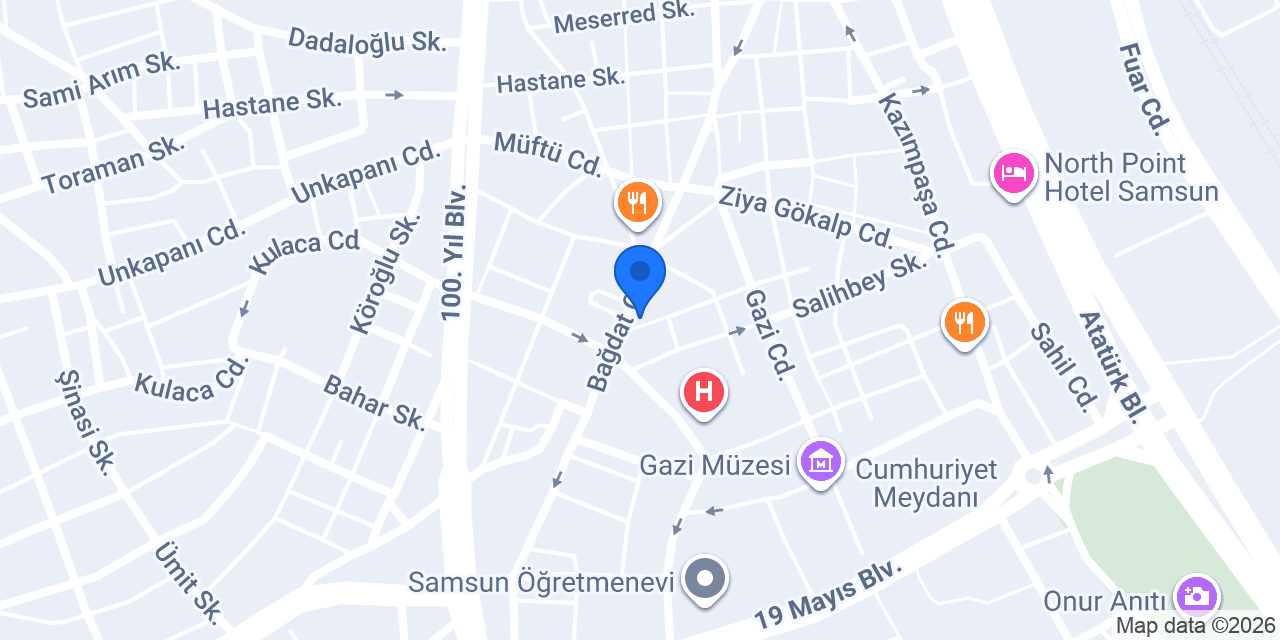 Gözde Pastanesi konumu