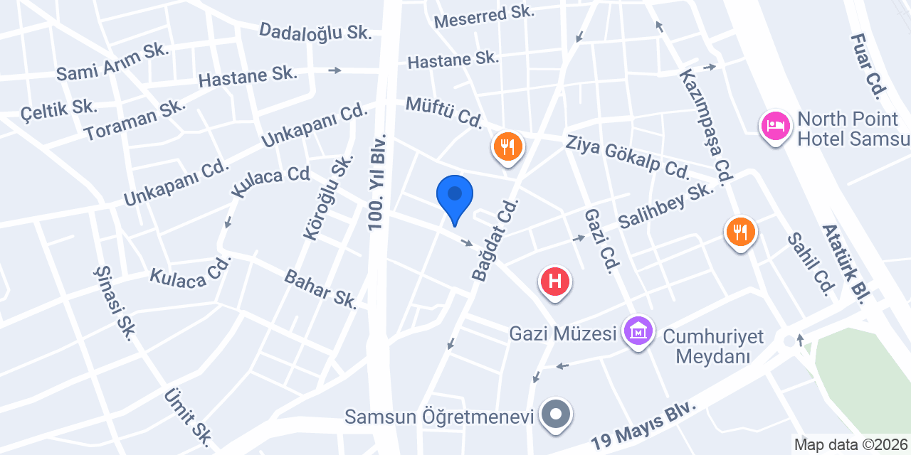 İlkadım çiçekci konumu
