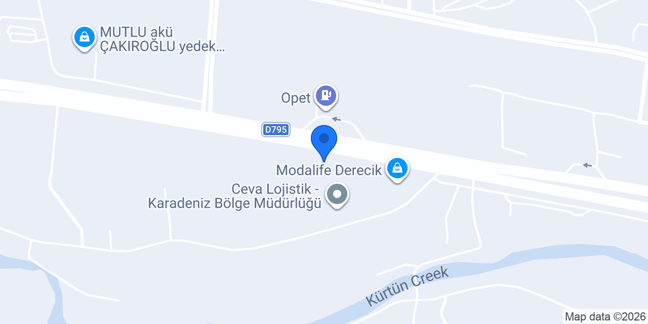 Mercan Plastik konumu