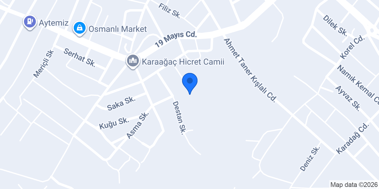Saray Taşımacılık konumu