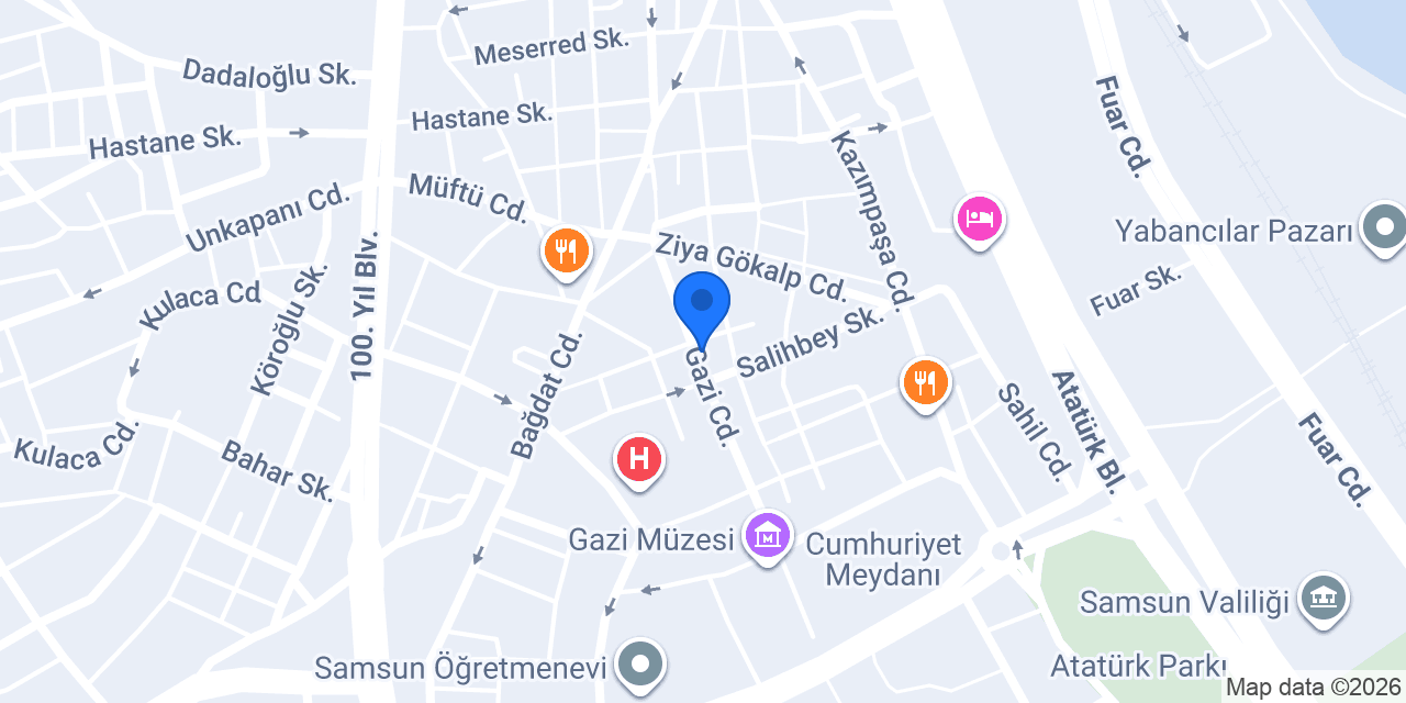 Avukat Ümit Özata konumu