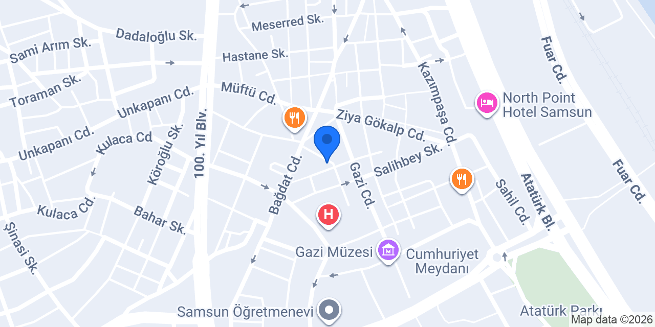 Yeşilyurt Ev Tekstili konumu