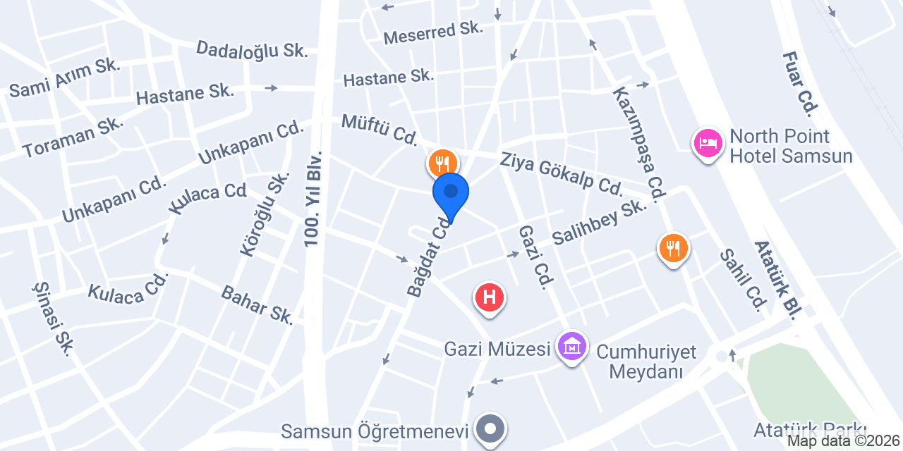 Nar Eczanesi konumu