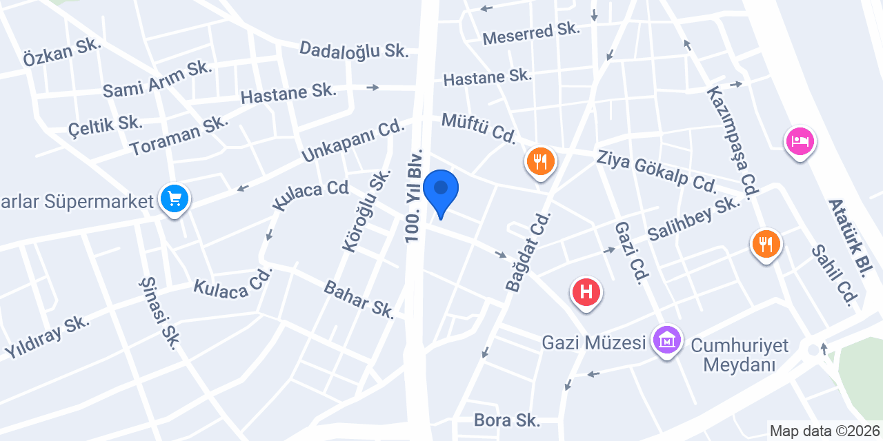 SAMSUN ANKASTRE konumu