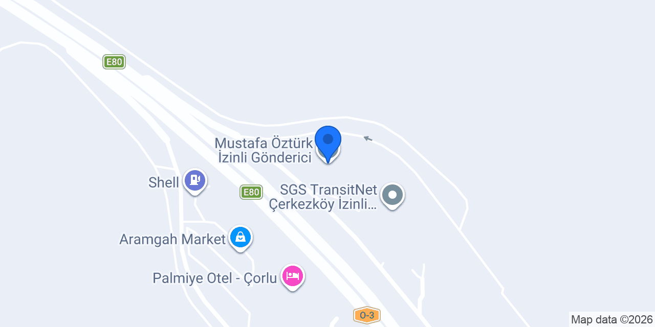 Mustafa Öztürk İzinli Gönderici konumu