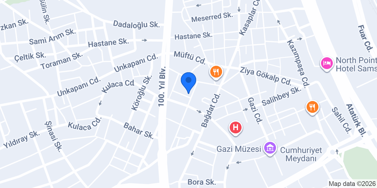 Cizgi kuru temizleme konumu