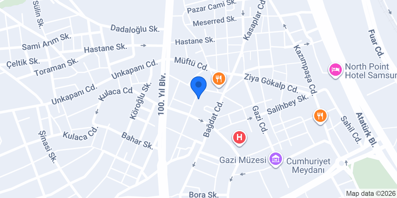 Abla&Kardeş Cafe konumu