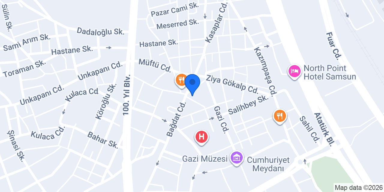 Erol akçamur muhasebe bürosu konumu