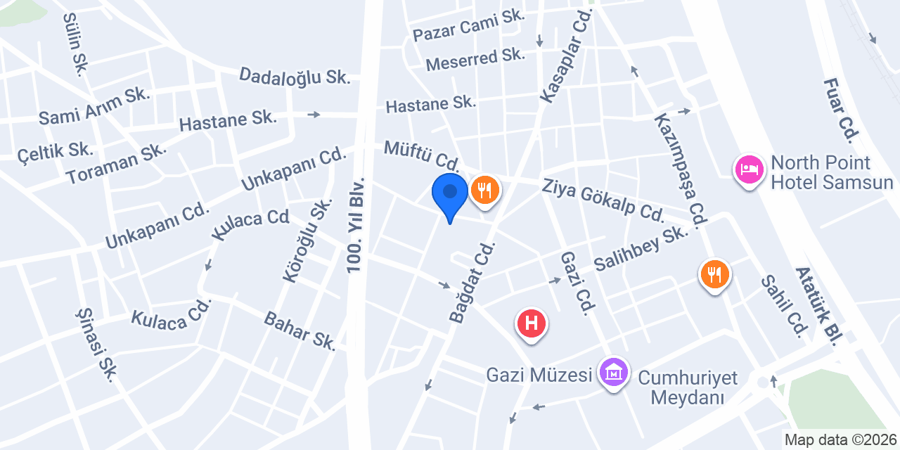 Yamanlar Teknik Hırdavat konumu