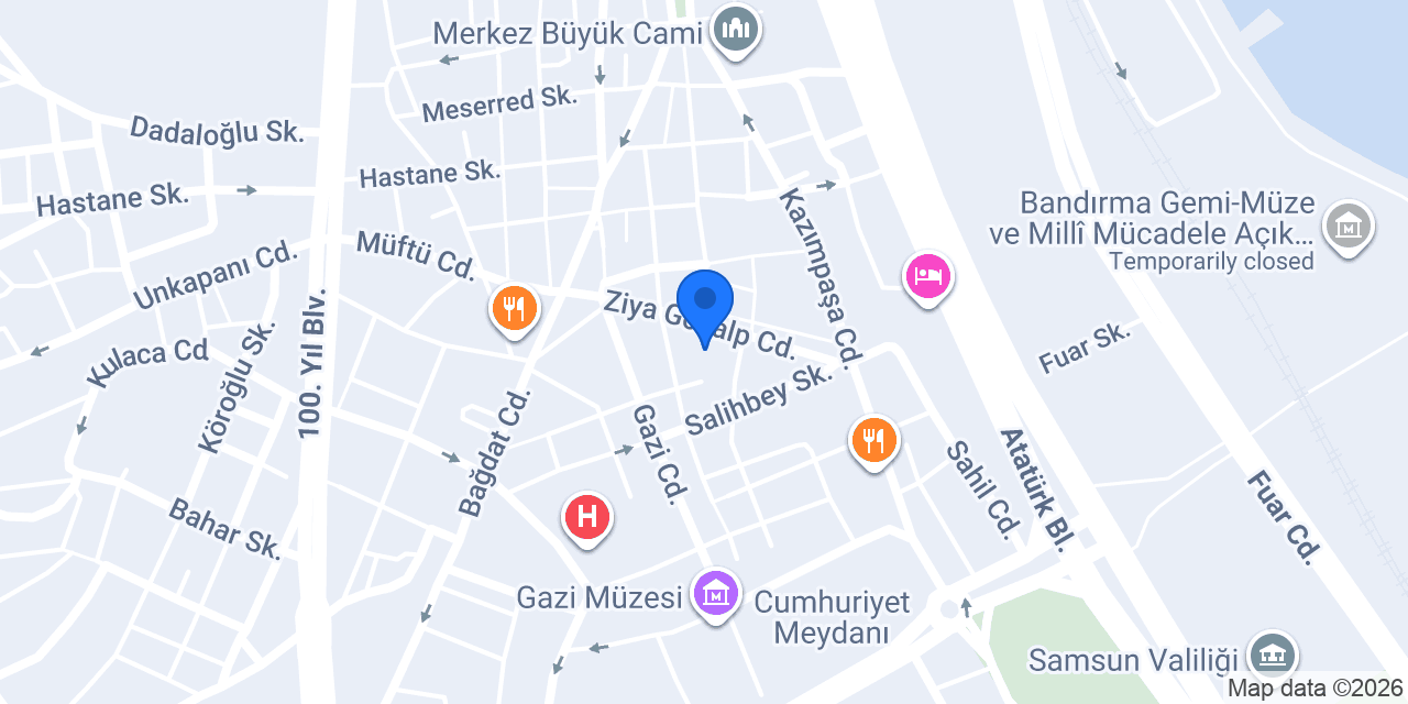 Güneş Kuyumculuk konumu