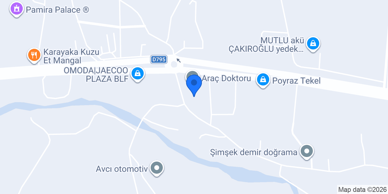 Araç Doktoru Yedek Parça konumu