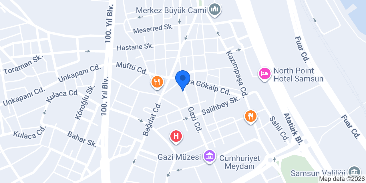 Eyfel Parfüm konumu